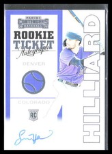 Sam Hilliard 2020 Panini Contenders #98RT-SH Auto Retro 1998 Rookie Ticket