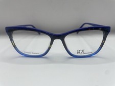 GX BY GWEN STEFANI GX075 NAVY EYEGLASS FRAMES 52-16-140 NWT