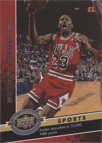 PSA 10 POP 1 Michael Jordan 2009 Upper Deck 20th Anniversary #887 