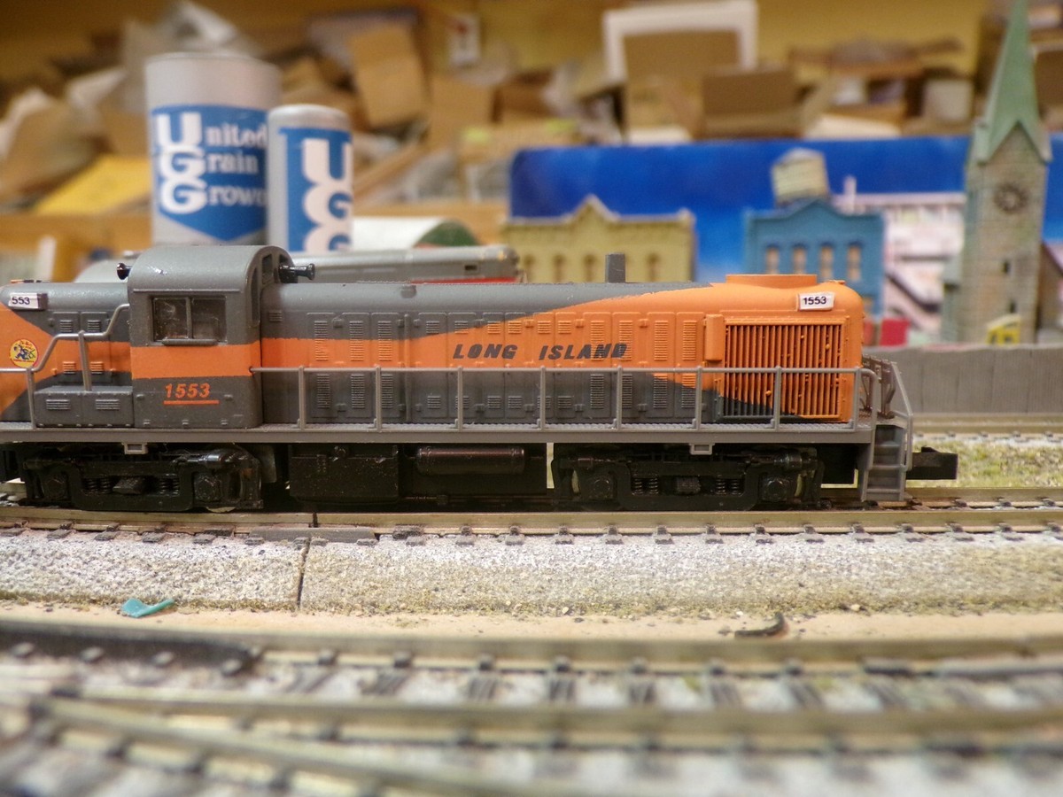 LONG ISLAND GOODFELLOW RS-3 wave ENGINE 1553 N-Scale Custom