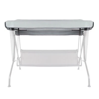 PATIO Sonnendach Ersatzdach Dachbezug für Hollywoodschaukel 233,5 x 124 cm grau