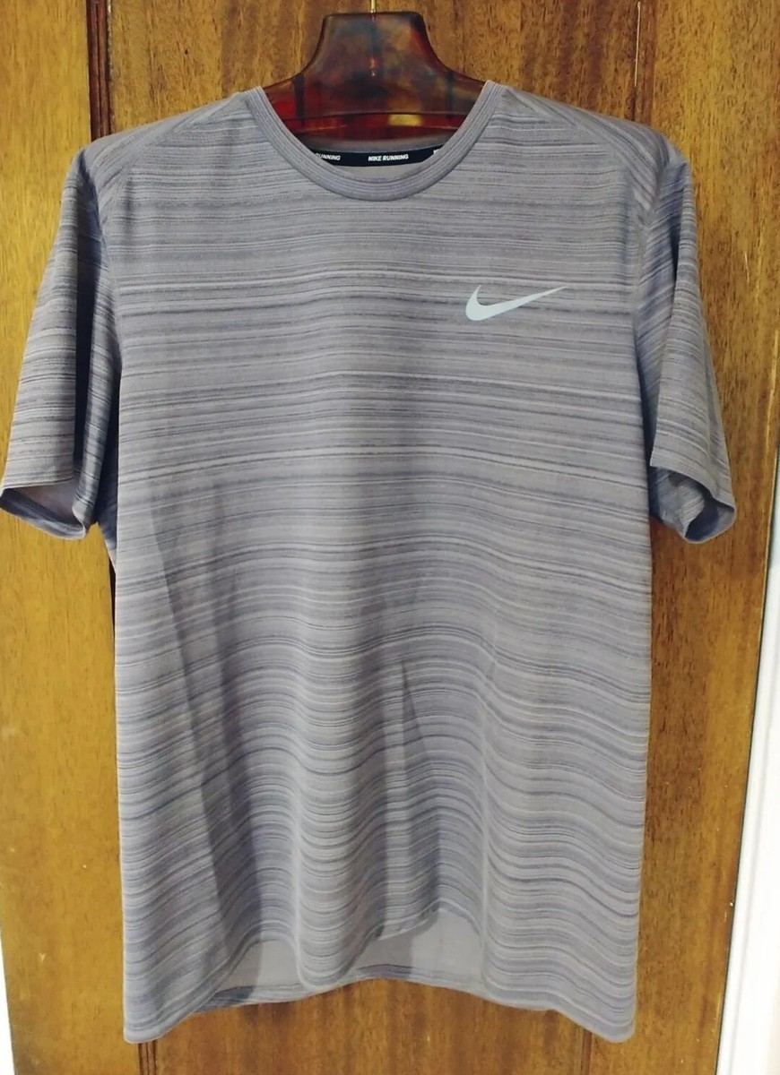 Men's NIKE RUNNING Dri-Fit Running Top Large | eBay
