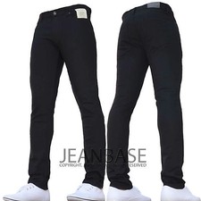 BOYS KIDS ENZO DARK DESIGNER STRETCH SKINNY/SLIM FIT DENIM CHINO JEANS BNWT