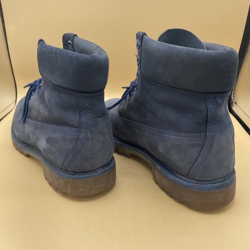 Timberland Mens Blue Suede 6-Inch 