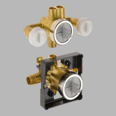 Delta R18000-XO Delta Düsen Dusche Rough-In Ventil W / Extra Ausgang (6-Setting)