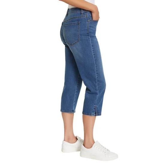 Gloria Vanderbilt Women&rsquo;s Amanda Capri Jeans High Rise Stretch Denim Size 10 New
