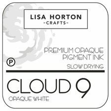 Lisa Horton Crafts Cloud 9 Opaque Pigment Ink Pad -White