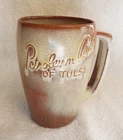Frankoma Petroleum Club of Tulsa Coffee Mug  5 1/2" tall 3 1/2 wide