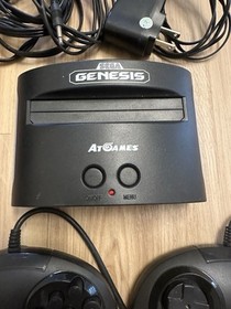 AtGames Sega Genesis Classic Mini Game Console 80 Built-In Games & 2 Controllers