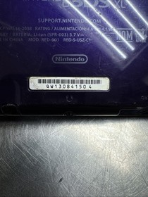 Nintendo New 3DS XL Galaxy Edition Handheld Console System RED-001 Tested