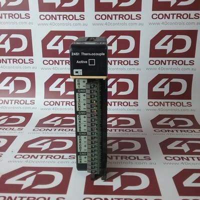 2451 | Control Technology | Thermocouple Input Module 8 Channel, Used