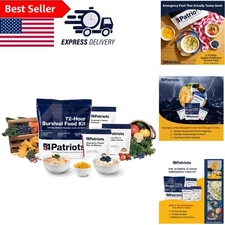 Emergency Food Supply: 72-Hour Kit with Delicious Meals & Long-Term Storage