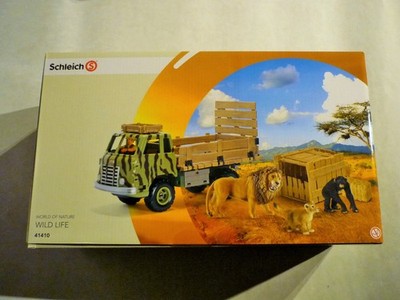 SCHLEICH 41410 - Safari Truck LKW Transporter Wild Life NEU OVP