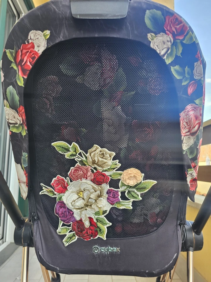 Passeggino cybex platinum mios telaio rose gold, colore spring blossom dark - Imagen 3 de 4