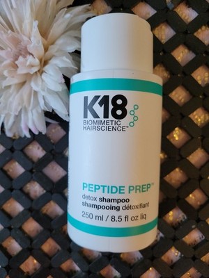 K18 Peptide Prep Detox Shampoo 250 ml/ 8.5 oz BENEFITS Nonprofit