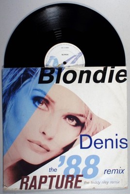 Blondie - Denis (1978) Vinyl 12'' Single   IMPORT   Plastic Letters, Debbie Harry