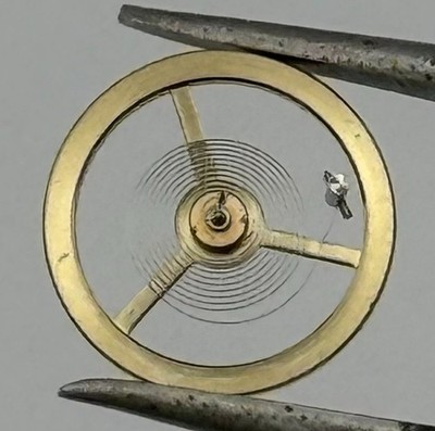 EB 1333 Ausgleichsrad Komplett Mit Feder 8¾ Renata 118 Uhrwerk Teile