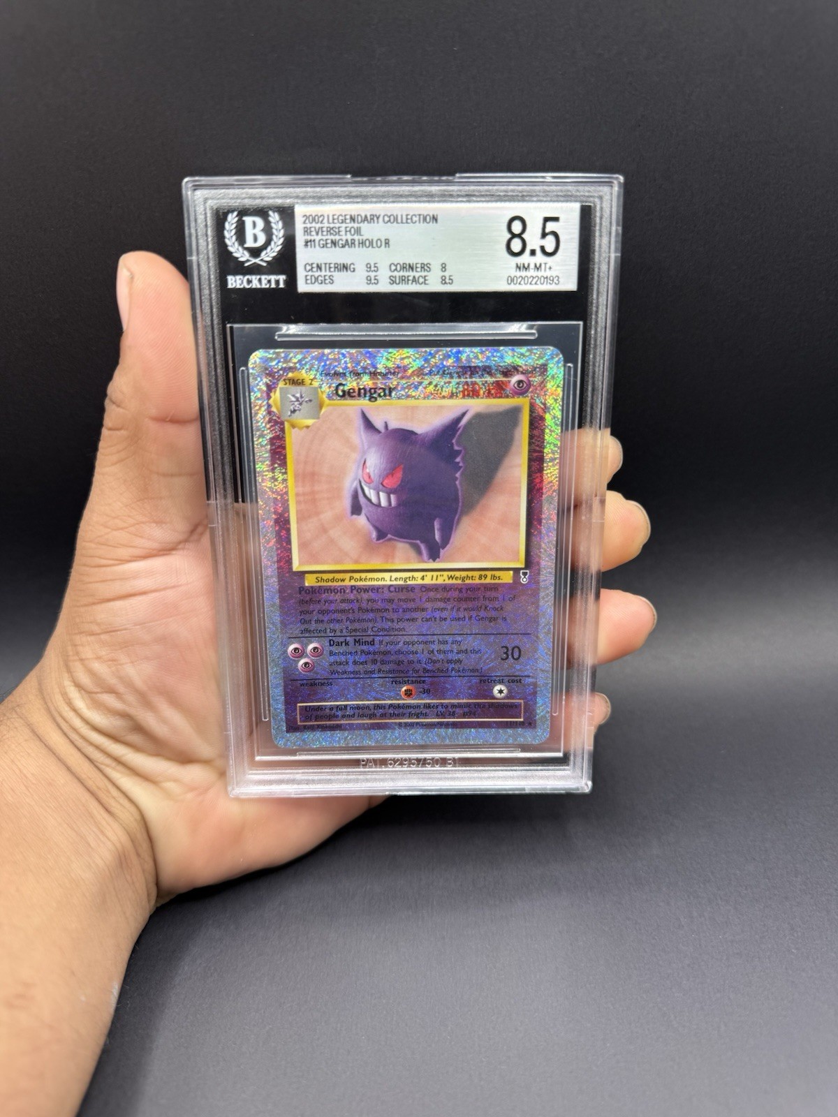 Gengar 2002 Legendary Collection #11 Reverse Holo Price Guide 