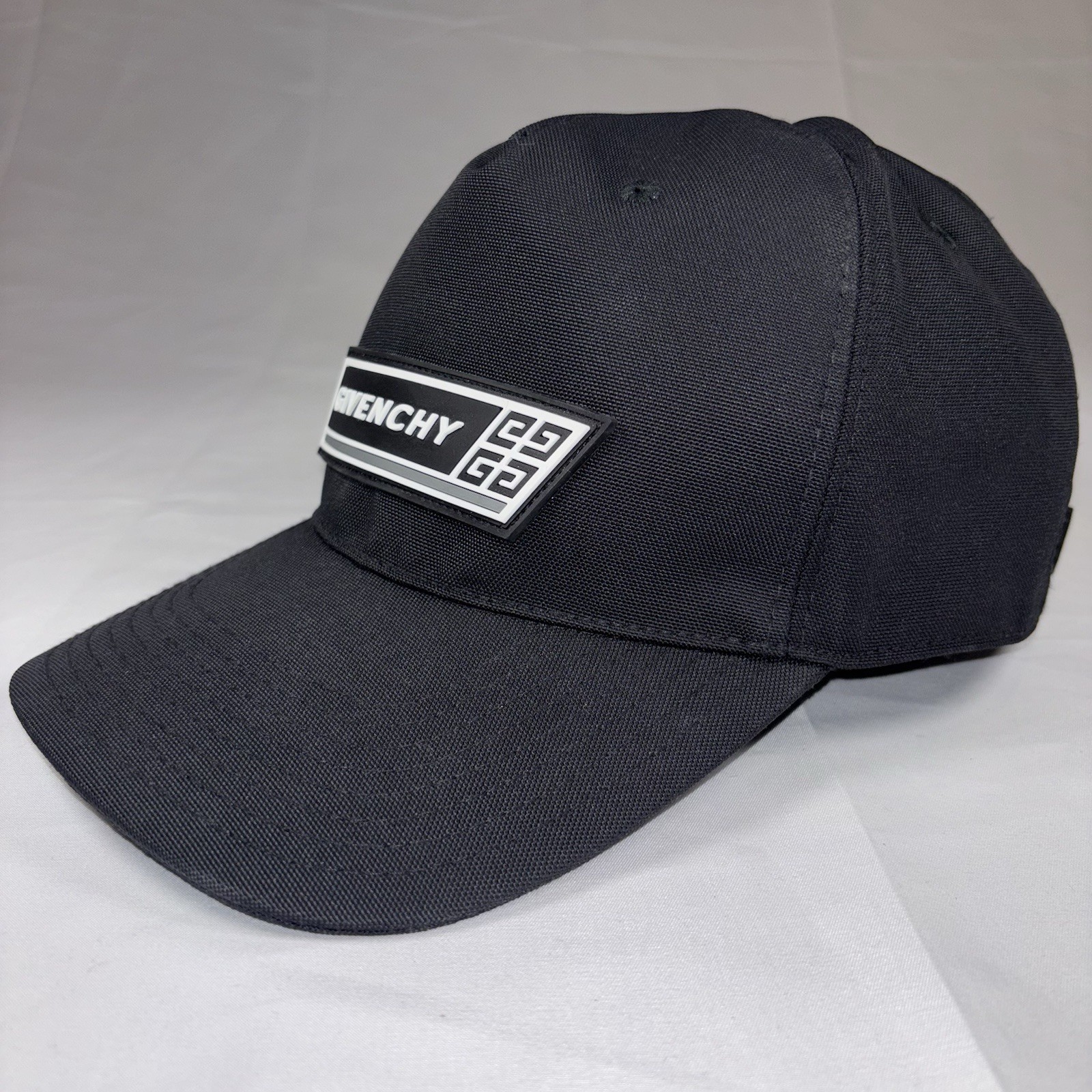 GIVENCHY Logo Adjustable Hat Cap Polyester Black … - image 2