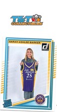 Sarah Ashlee Barker 2025 Donruss WNBA Base Card #100 Los Angeles Sparks RC
