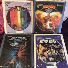 Star Trek lot Laserdisc RCA Video Disc Select Vision