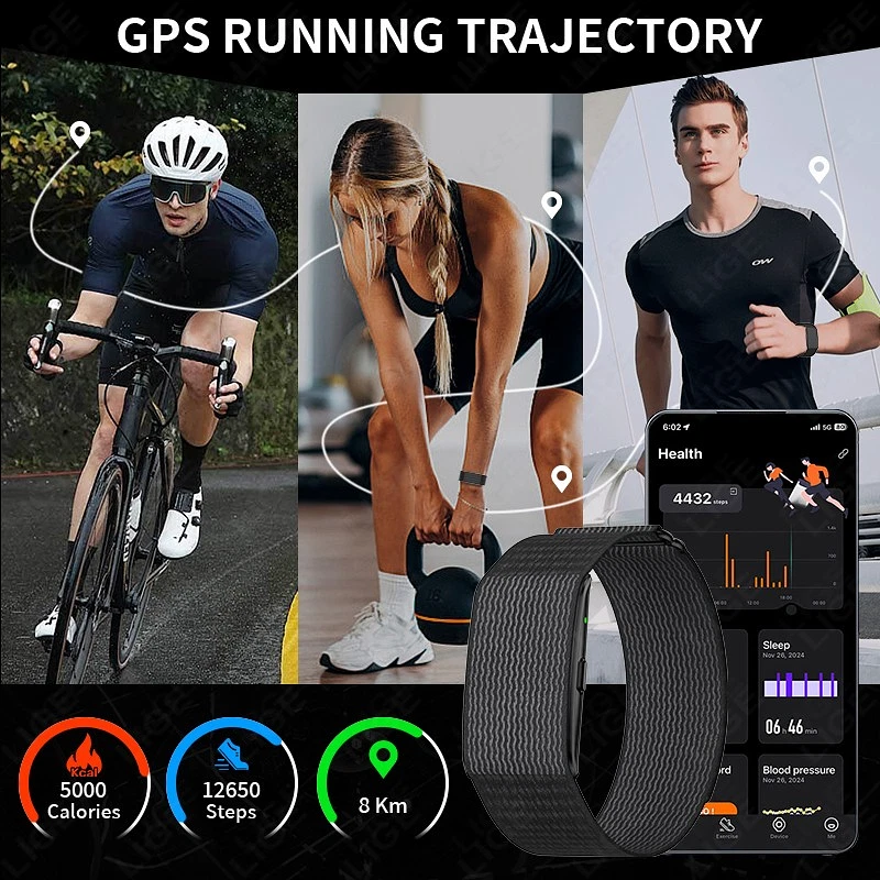 Bluetooth Smartwatch Herren Damen Herzfrequen Pulsuhr Schlaf Fitness Armbanduhr