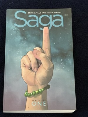 Saga Compendium One Paperback Image Comics Collects Issues 1-54 Vaughan Staples
