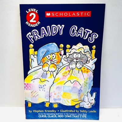 Fraidy Cats (Scholastic Reader, Level 2) Paperback By Krensky, Stephen Free Ship