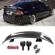 For Acura Tl 46 Rear Trunk Spoiler Lip Gt Style Wing Racing Carbon Fiber