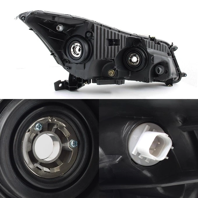 Fit 2008 2009 2010 2011 2012 4-Door Sedan Honda Accord Driver Side Headlight - Image 3 of 4