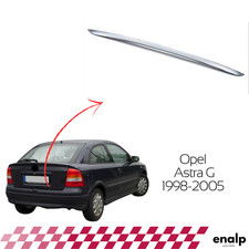 Chrom Gepäck Untere Abdeckung Verkleidung Teile 1 Stück für Opel Astra G...