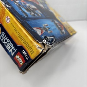 Lego Nexo Knight 70327 The King's Mech Retired Rare New Sealed Damaged Box