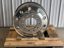 24.5 x 8.25 Alcoa 10 Lug 285mm Hub Pilot Tractor Trailer Wheel