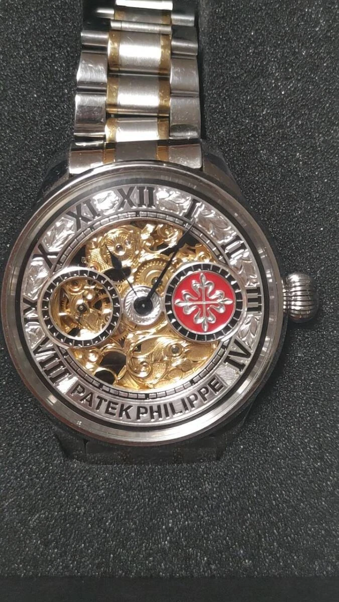 Reloj Hombre inspirado en un Reloj Bolsillo Patek Philippe. 48 mm / Mecánico