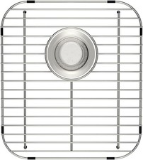 Sink Bottom Grid for Kitchen, Stainless Steel Sink Protector Metal Sink Grate...