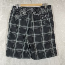 Vtg Quicksilver Board Shorts Mens 33 Embroidered Logo Surf Skater Y2K Grunge