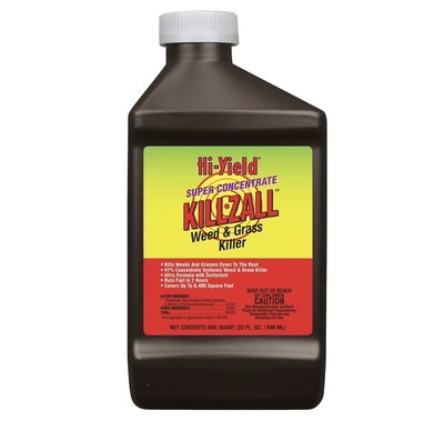 Hi Yield Killzall Weed & Grass Killer Super Concentrate, 32oz