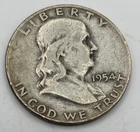 1954 D Franklin Half Dollar