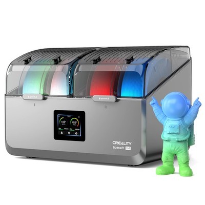 Creality Filament Dryer Box 4 Spool, SpacePi X4 3D Printer Filament Storage B...