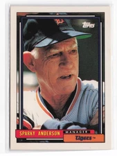 Sparky Anderson 1992 Topps #381