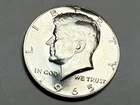 1965 SMS BU (Special Mint Set) 40% silver Kennedy half. Satin white beauty. #o18