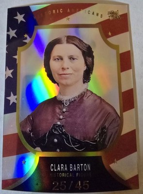 2023 Pieces of the Past Historical Premium Ed. #70 Clara Barton FLAG 25/45