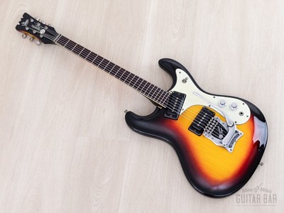 1965 Mosrite Ventures Model Vintage Guitar w/ Vibramute & Flight