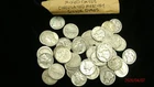 Roll of 50 Silver Mercury Dimes $5 Face Value 90% Silver Mixed Dates & Mints