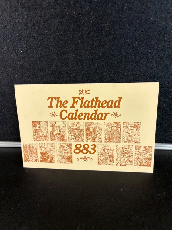 The Flathead Calendar 883 8.5" x 5.5" when closed no writing clean
