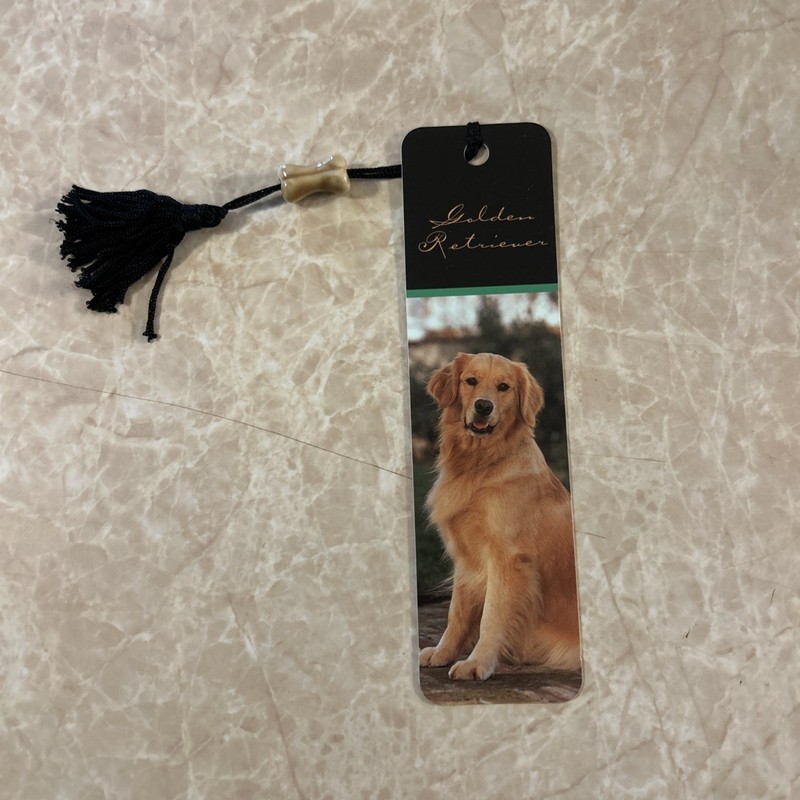 Antioch Beaded Golden Retriever Bookmark Puppy Dog Gifts x Animal Lover