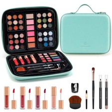 Color Nymph Beginner Makeup Kits Gift for Teens, Makeup Palettes with Reusabl...