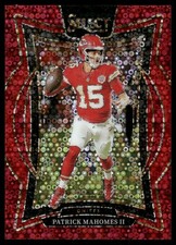2024 PANINI SELECT RED DISCO COLORMATCH PATRICK MAHOMES II 44/49 KANSAS CITY