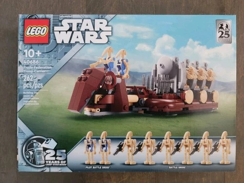 LEGO - STAR WARS - 40686 - TRADE FEDERATION TROOP CARRIER - NEW IN SEALED BOX