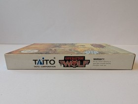 Operation Wolf NES Complete Rare Good Con